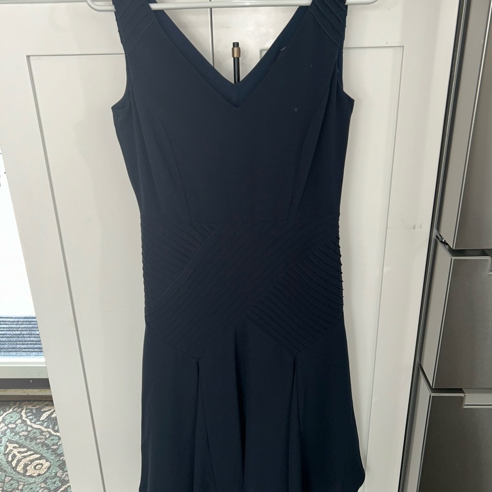 Elegant Navy Blue Dress